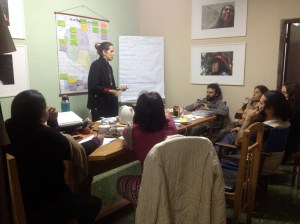 Jornada de trabajo en Asunción.